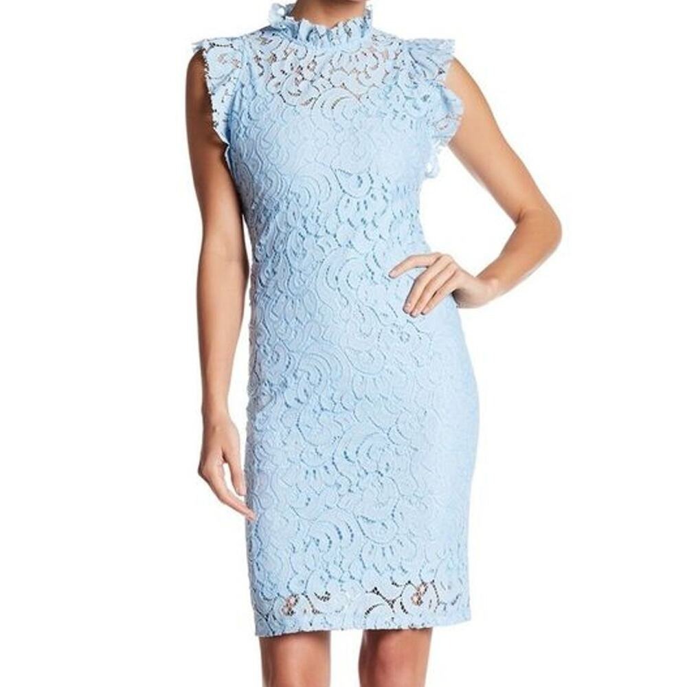 ice blue sheath dress Alexia Admor | Dresses | Alexia Admor Womens Carrie Lace Size Medium New Collection: SERENITY Depop Quiz Navy Blue Size:Xlarge while the sleeveless design